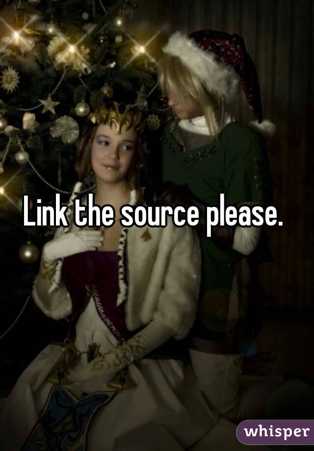 Link the source please. 