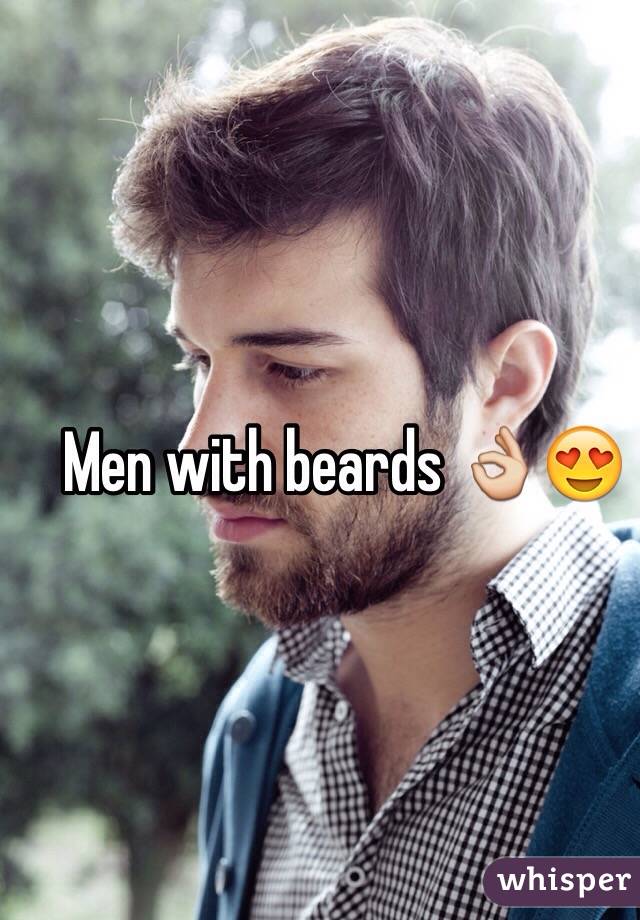 Men with beards 👌😍