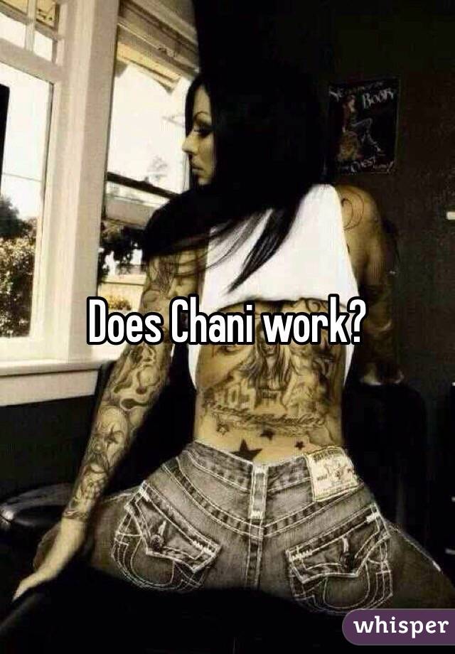 Does Chani work?
