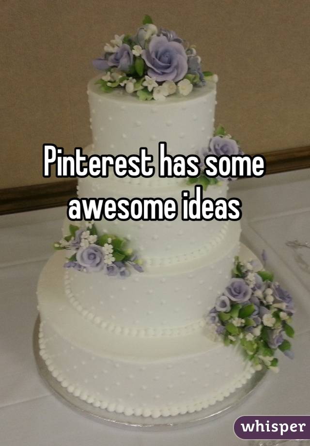Pinterest has some awesome ideas