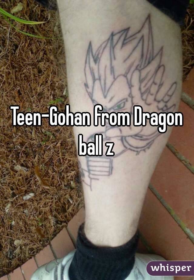 Teen-Gohan from Dragon ball z 