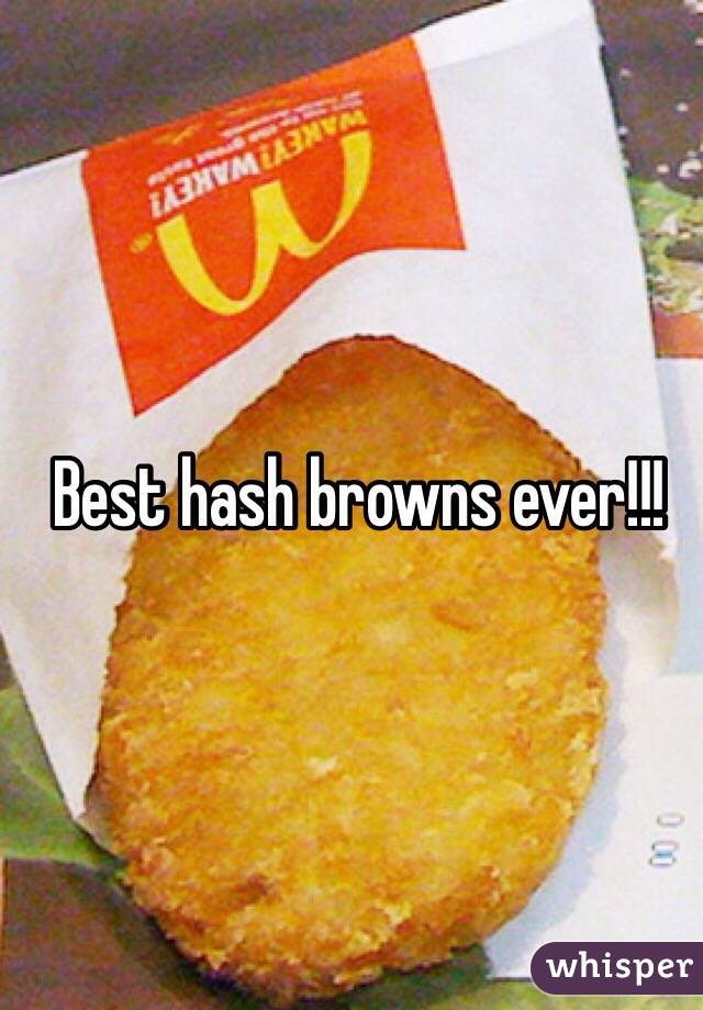 Best hash browns ever!!!