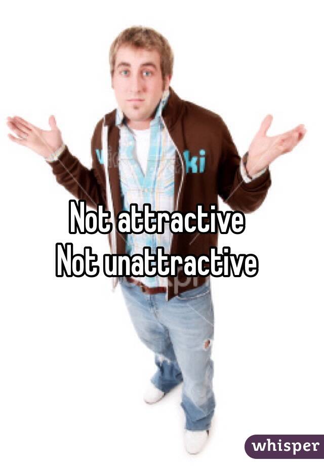 Not attractive
Not unattractive