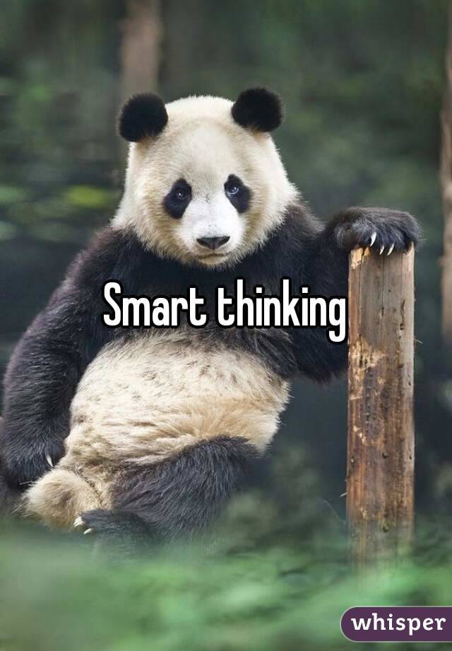 Smart thinking
