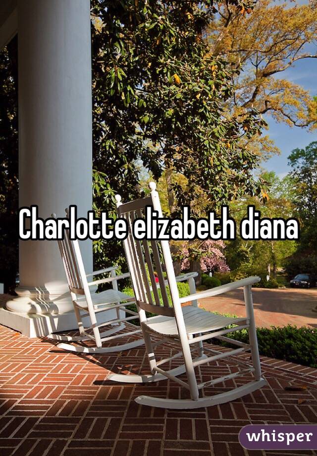 Charlotte elizabeth diana