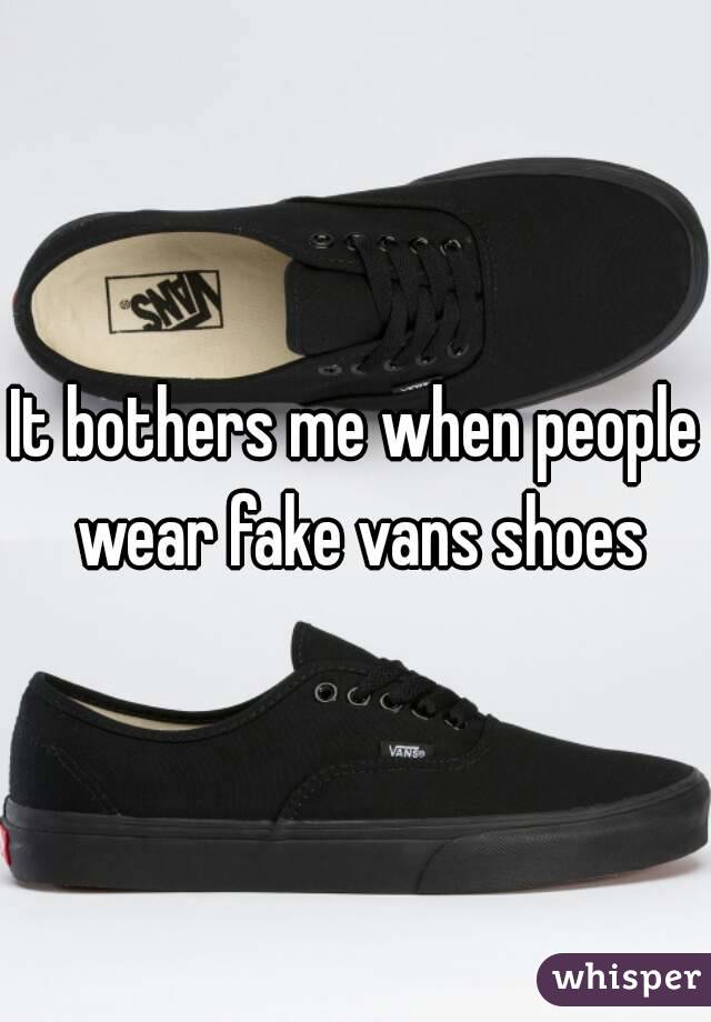 imitation vans shoes