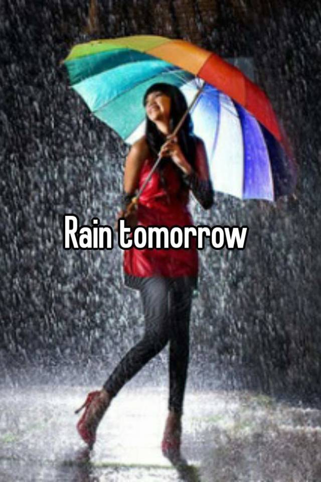 rain-tomorrow