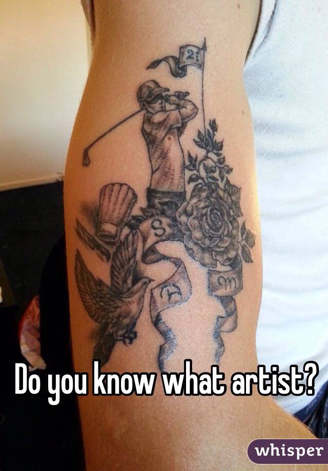 Do you know what artist?