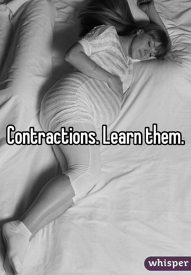 Contractions. Learn them. 