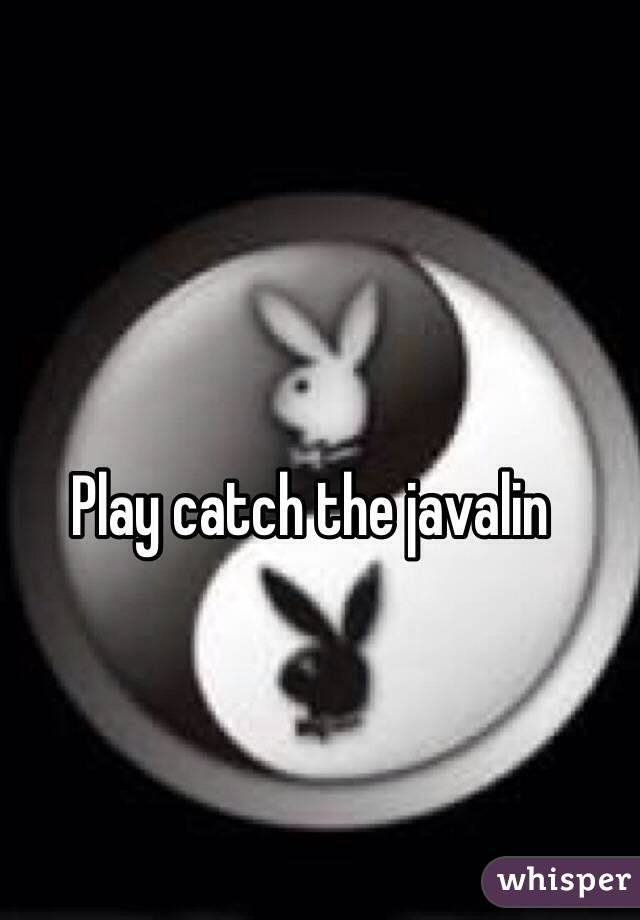 Play catch the javalin