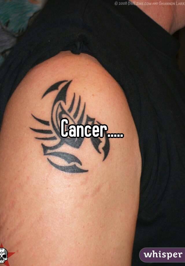 Cancer.....