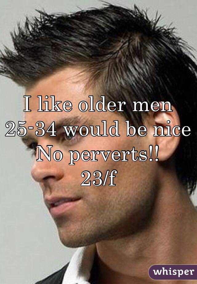 I like older men
25-34 would be nice
No perverts!!
23/f