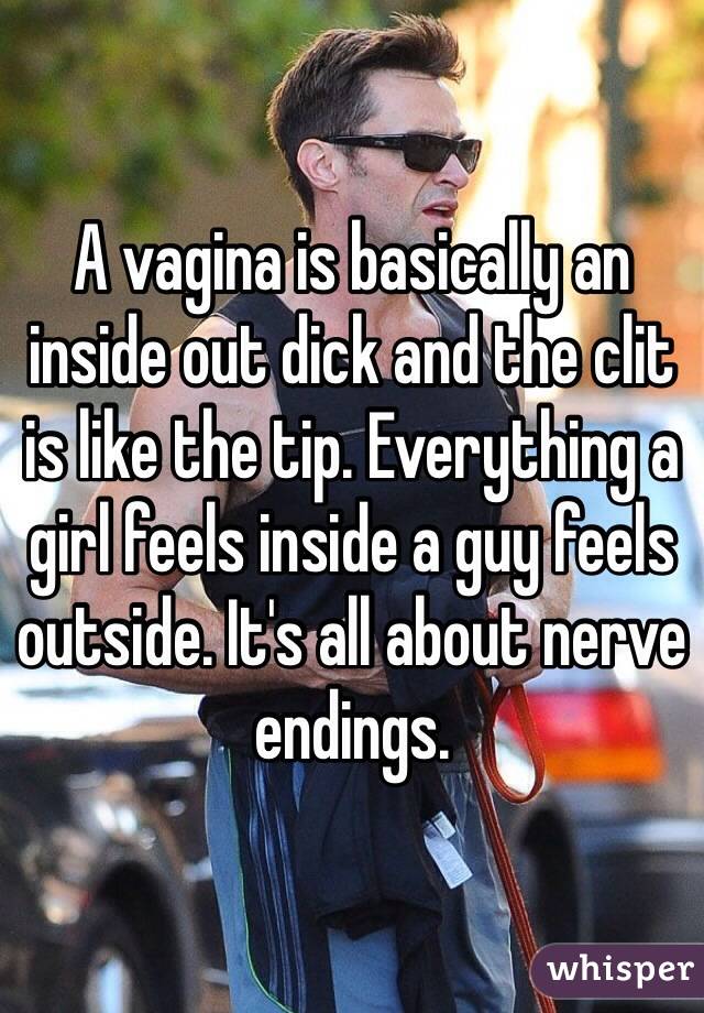 A Vagina Is Basically An Inside Out Dick And The Clit Is Like The Tip Everything A Girl Feels 