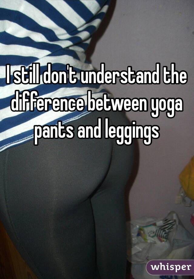 Diff Between Yoga Pants And Leggings