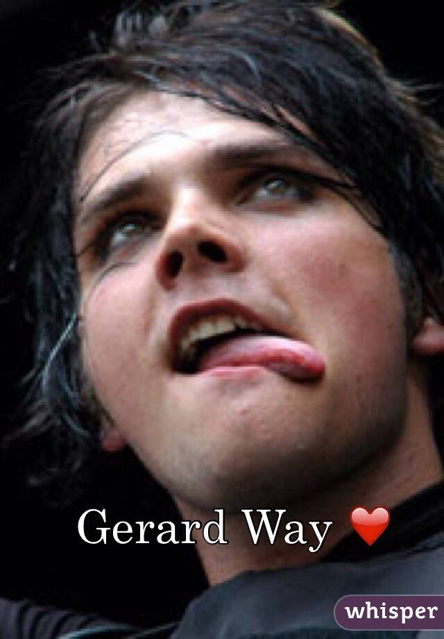 Gerard Way ❤️