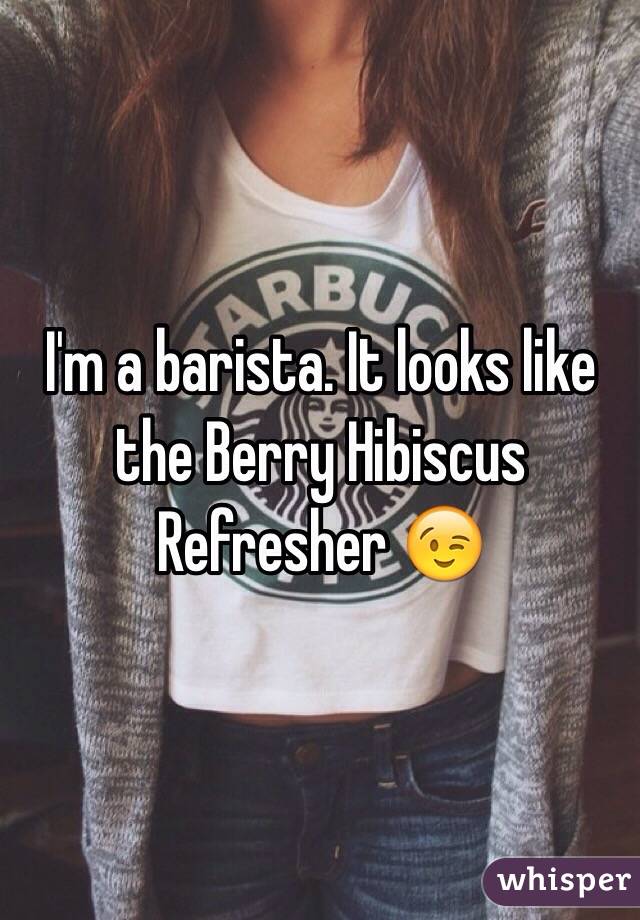 I'm a barista. It looks like the Berry Hibiscus Refresher 😉