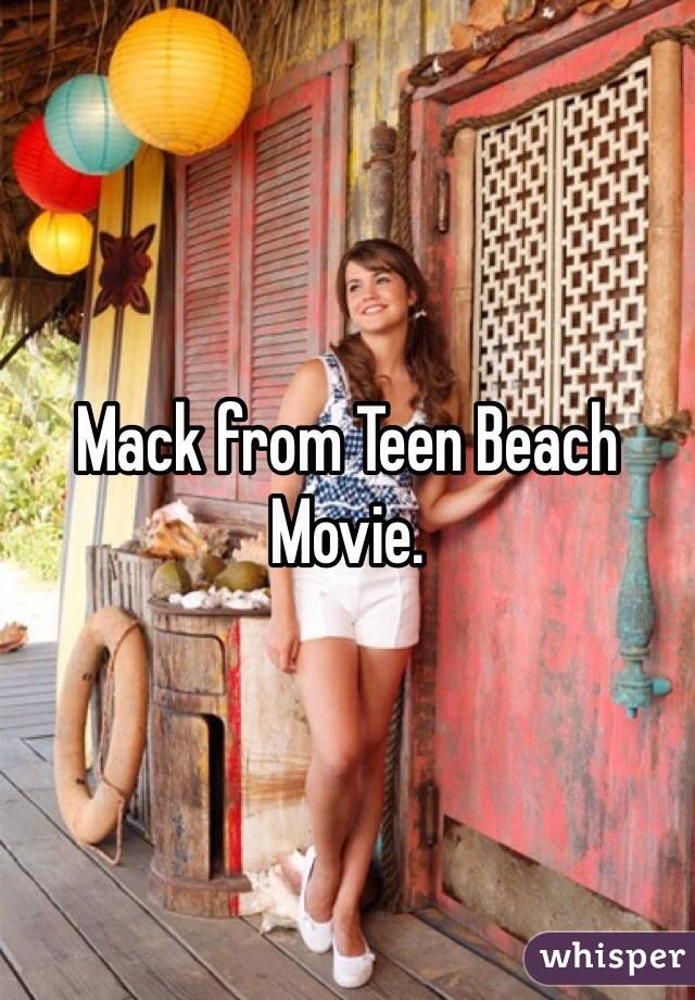 Mack from Teen Beach Movie. 