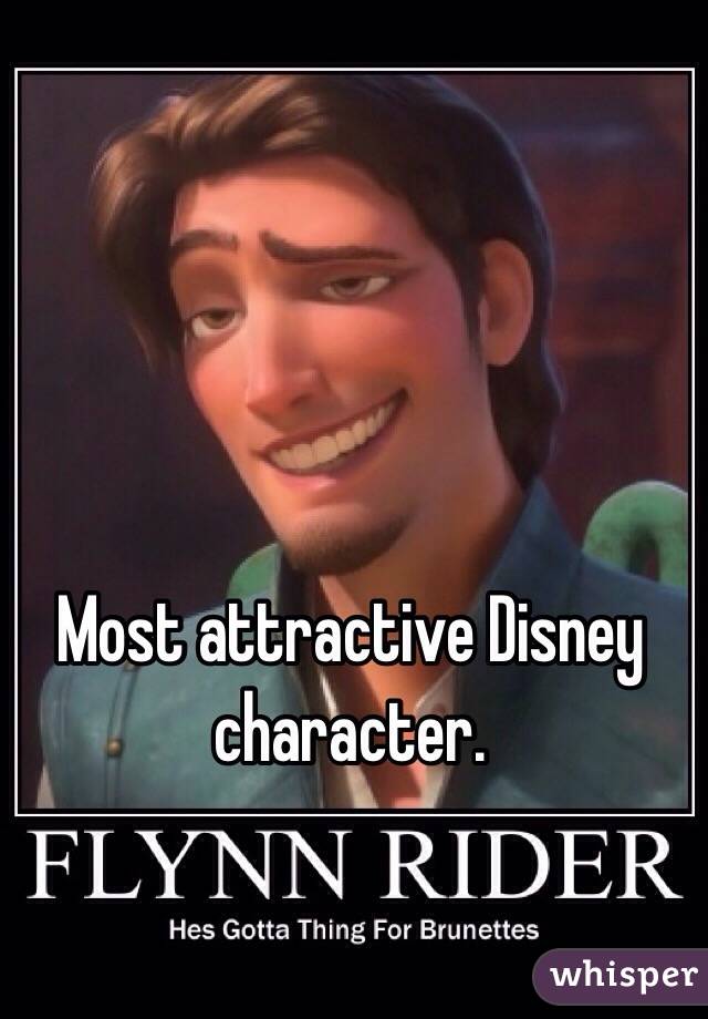 Most attractive Disney character. 