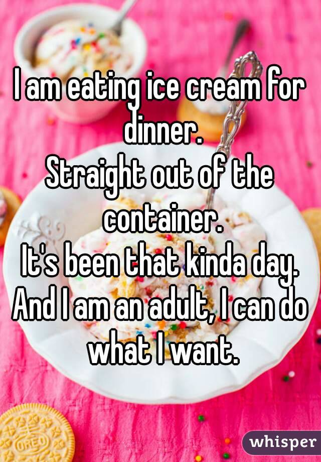 4 Day Diet With Ice Cream
