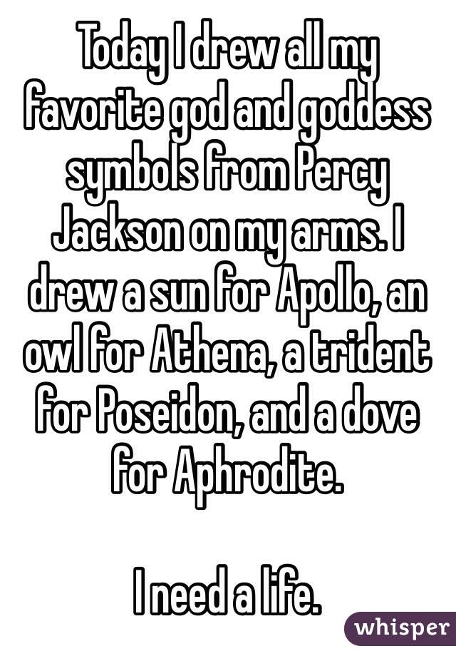 percy jackson symbol of athena