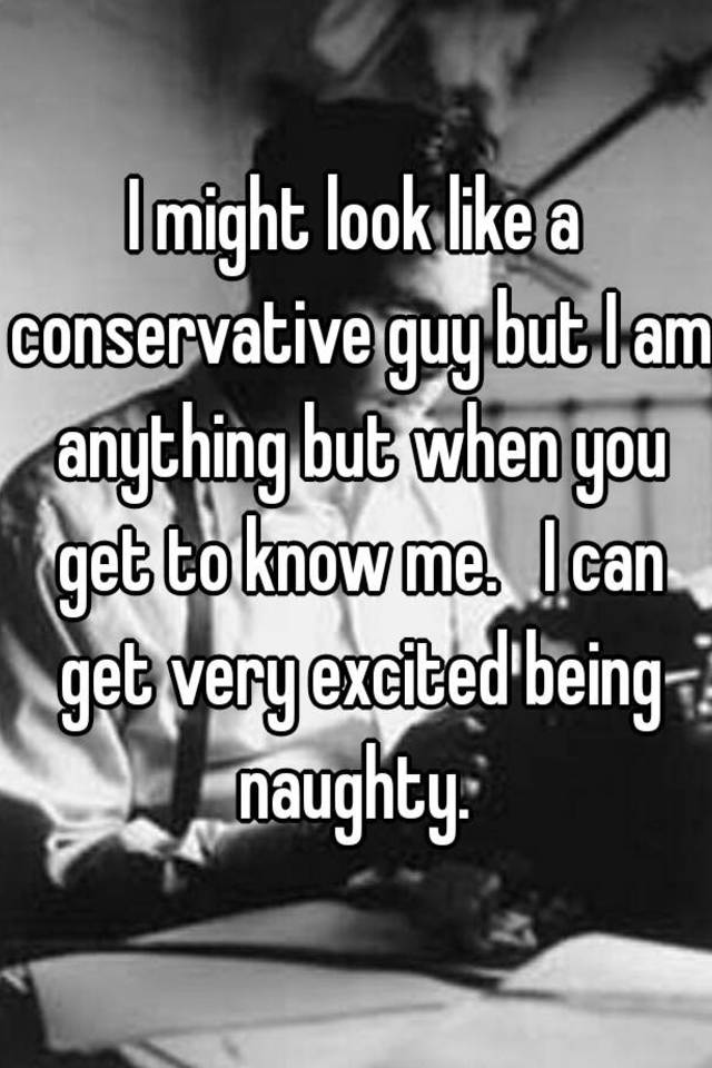 dating a conservative guy