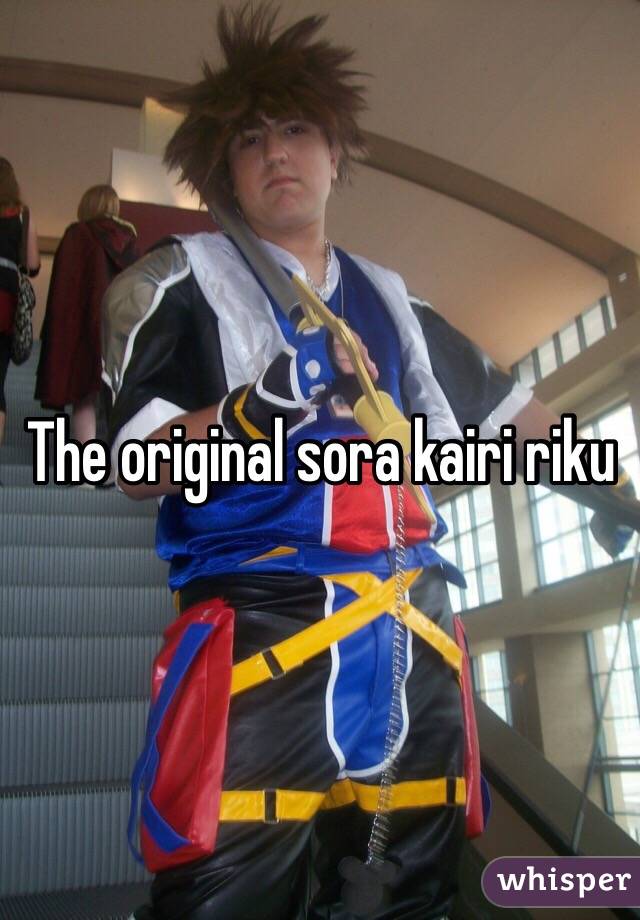 The original sora kairi riku 