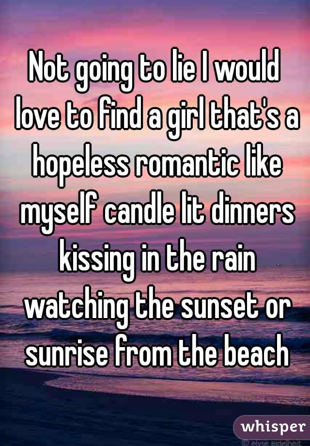 What Does Hopeless Romantic Mean