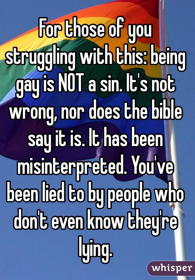 Gay Is Not A Sin 73