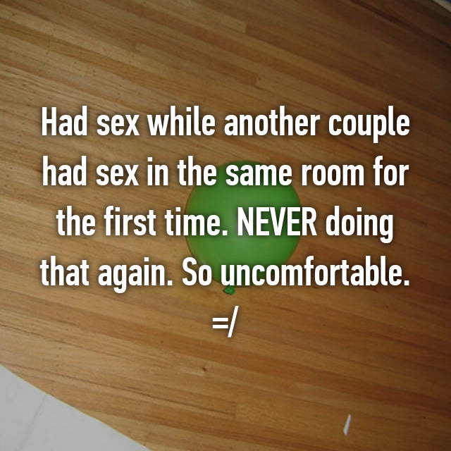 Sex same room : Same