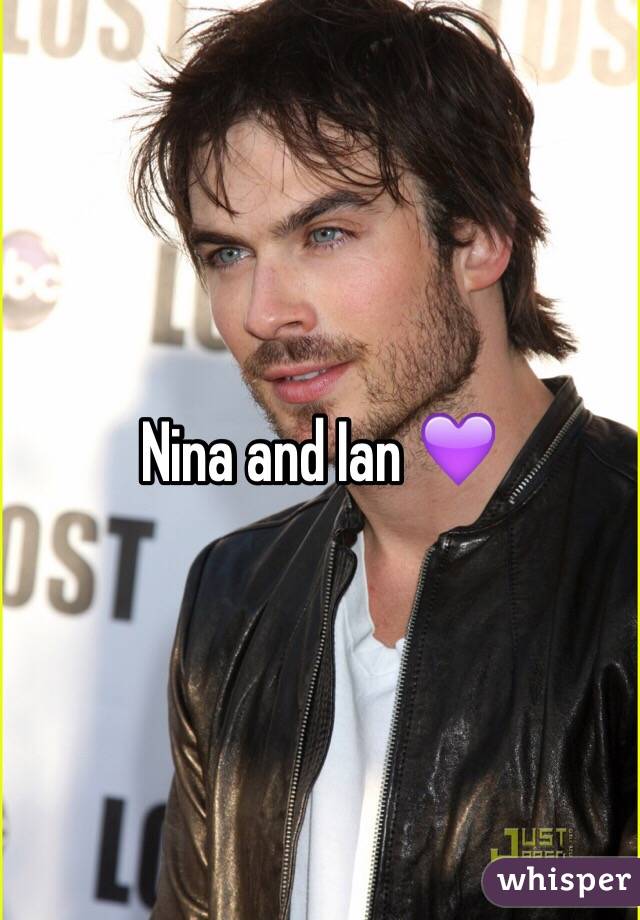 Nina and Ian 💜