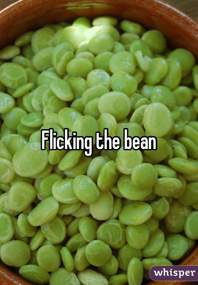 Flicking the bean 