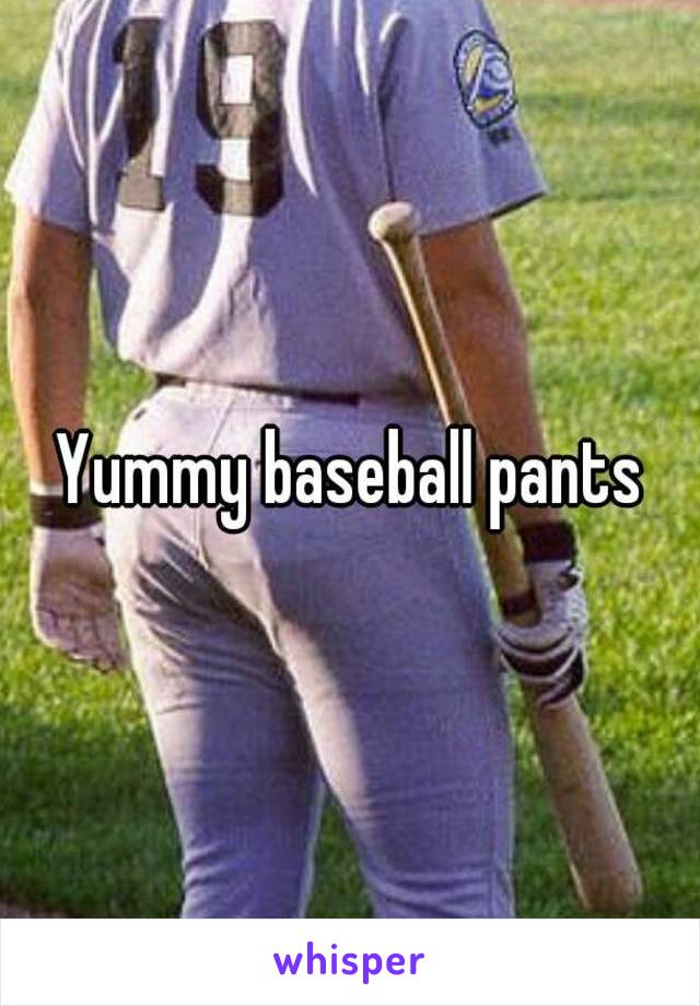 Yummy baseball pants