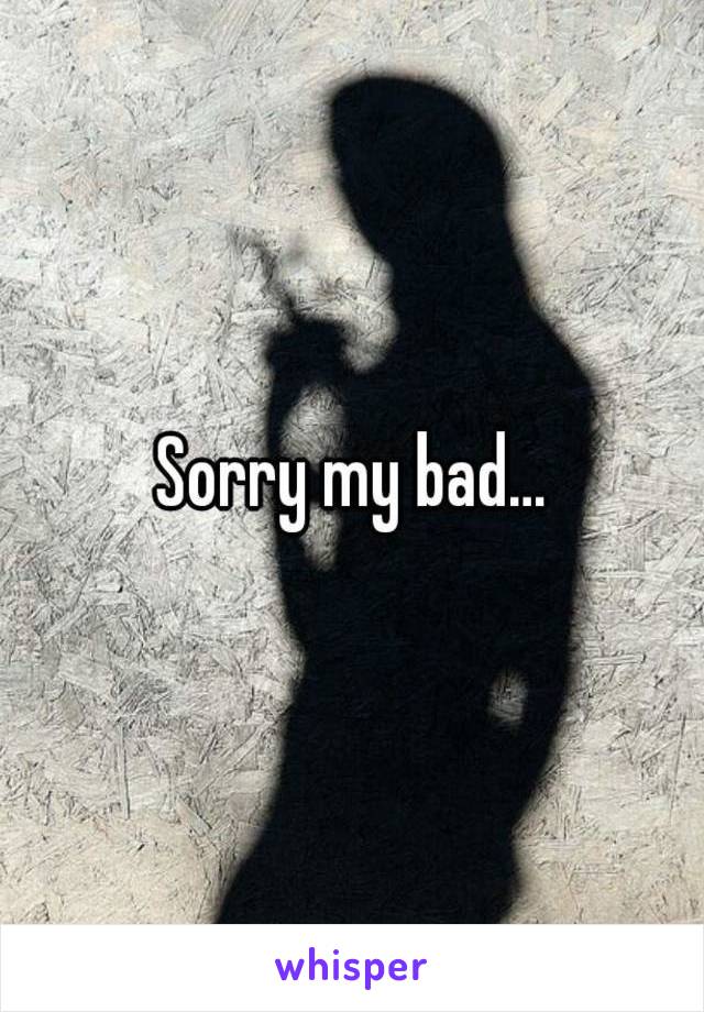 Sorry my bad...