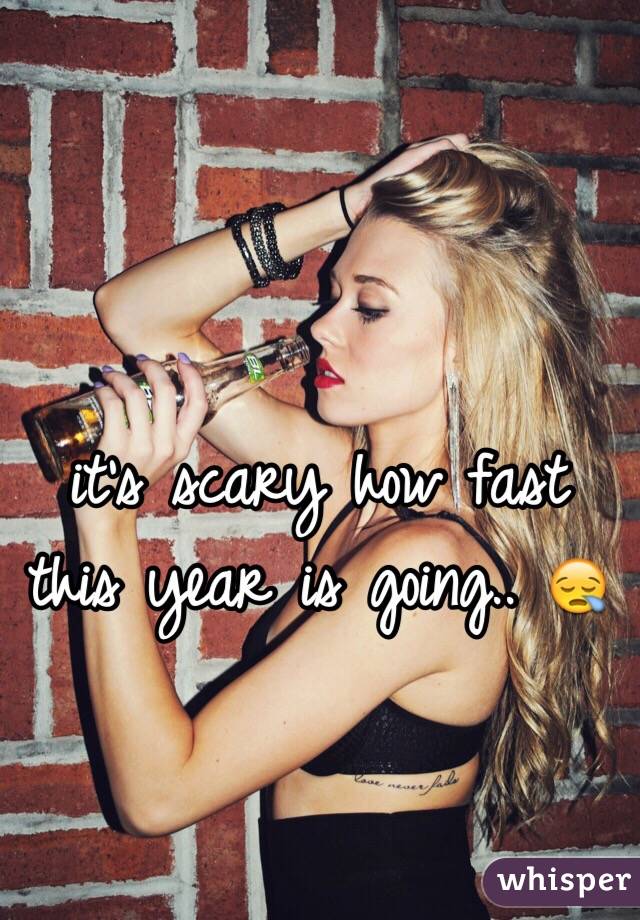 it's scary how fast this year is going.. 😪