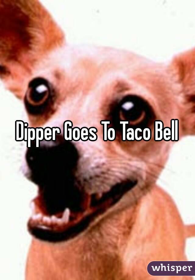 Dipper Goes To Taco Bell