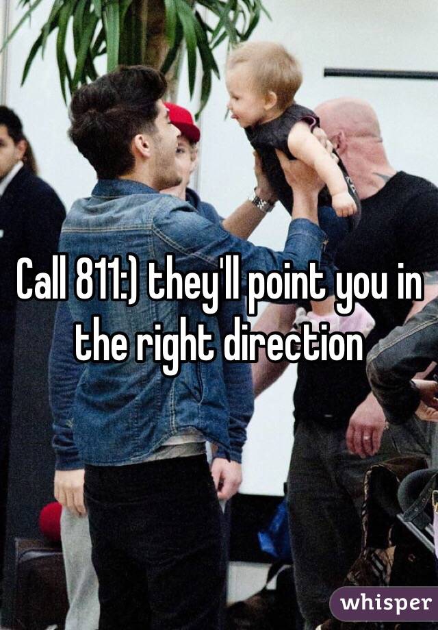 Call 811:) they'll point you in the right direction 