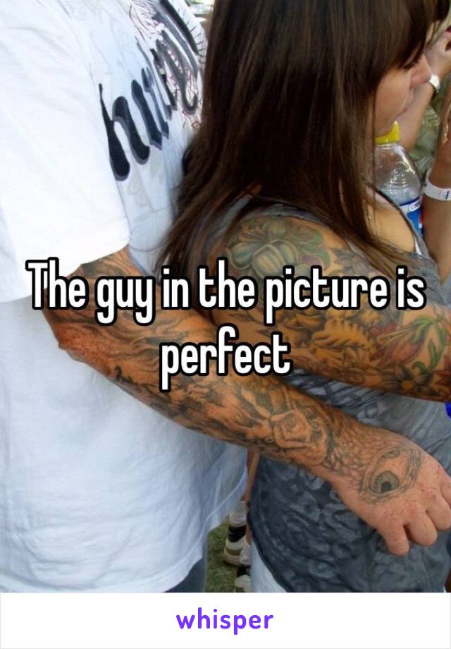 The guy in the picture is perfect 