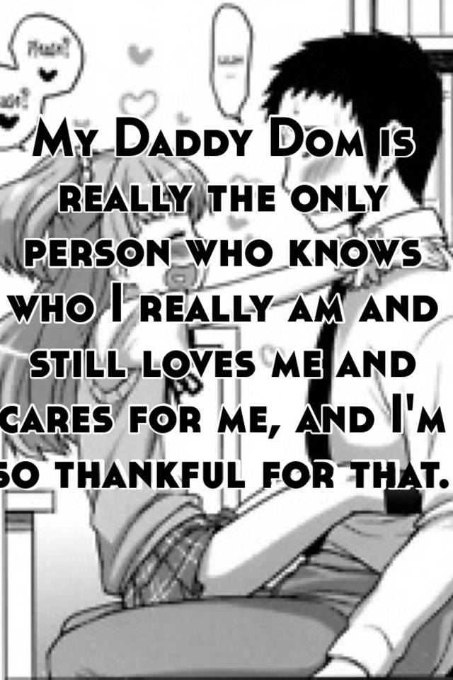 Daddy dom little