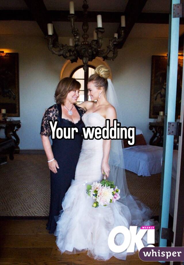 Your wedding 