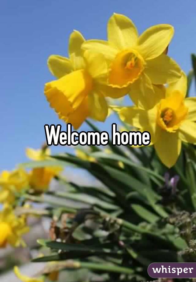 Welcome home