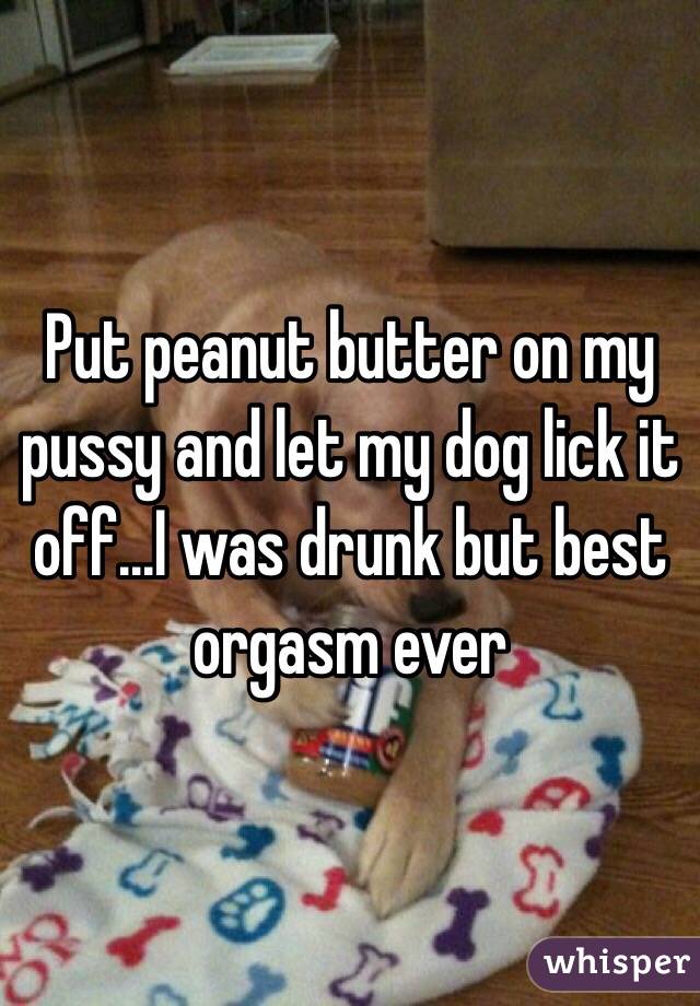 Peanut Butter In Pussy 109