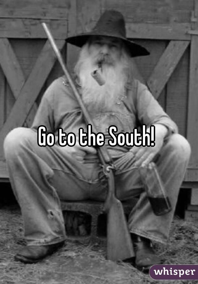 Go to the South! 