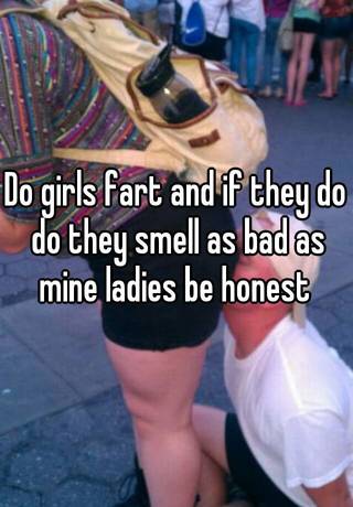 girl fart smell