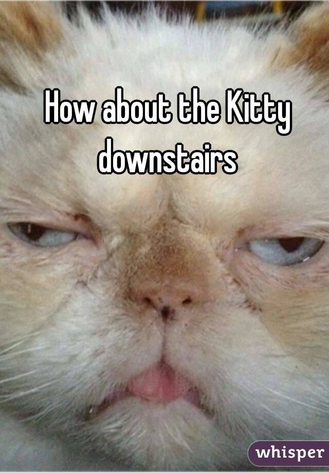 How about the Kitty downstairs 