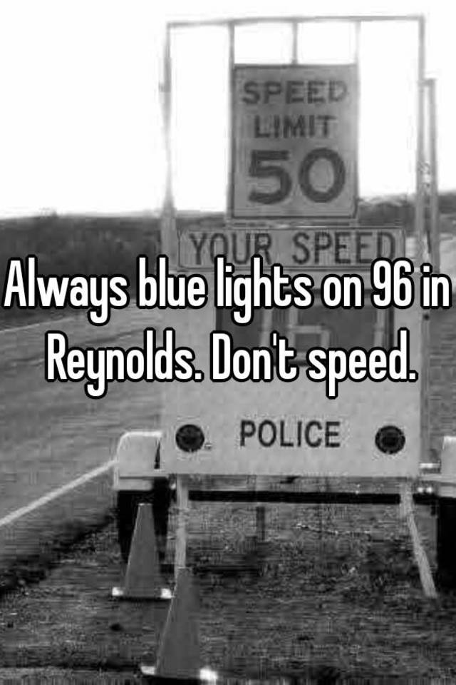 Why Do Cops Ride With Solid Blue Lights On