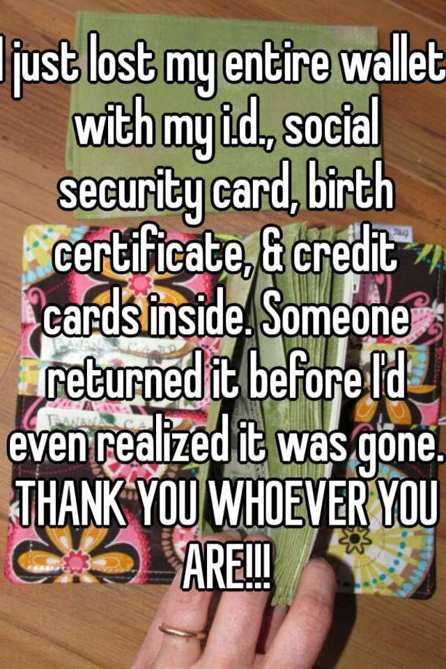 expired my card security social Social Certificate Card My Birth Lost Id Security And