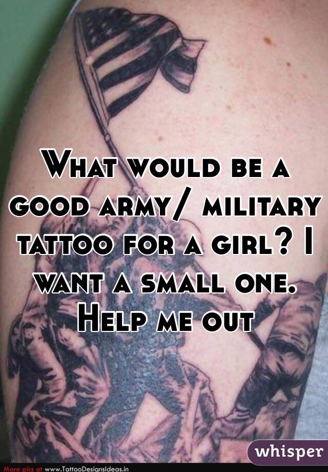 What are military tattoos?