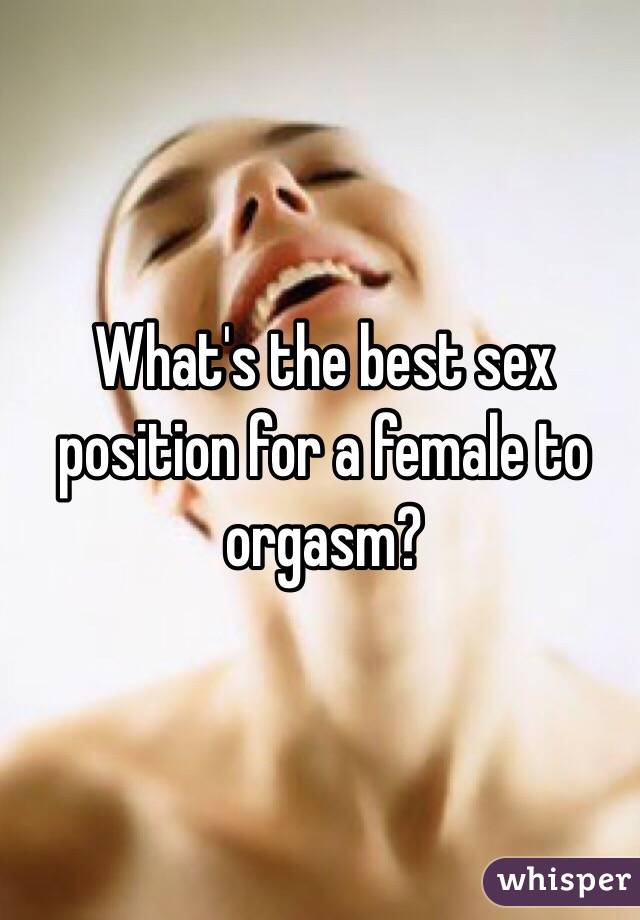 What'S The Best Sex Positions 8