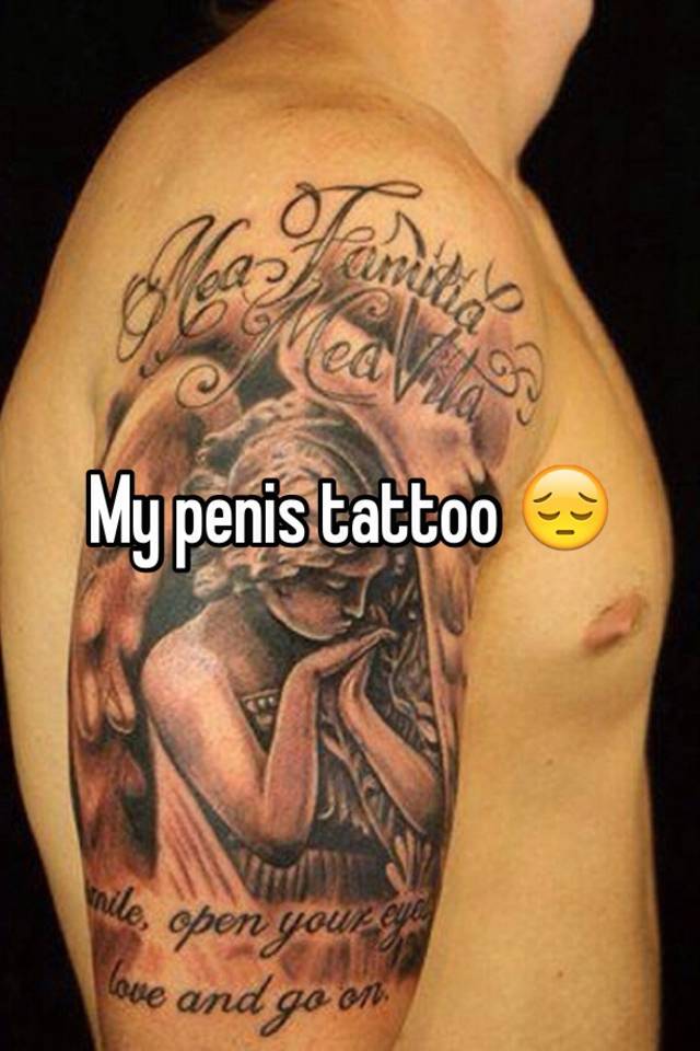 My penis tattoo