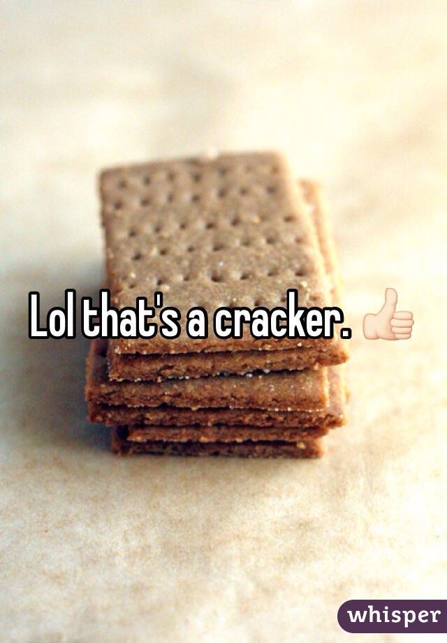 Lol that's a cracker. 👍🏻